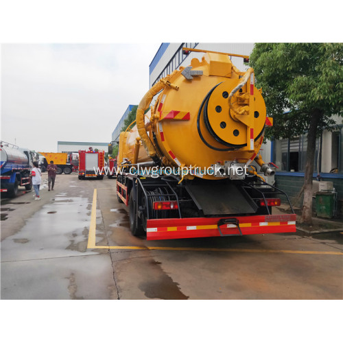 Dongfeng 8000L disposal sewage suction vehicle trucks